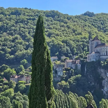 Semesterbostad Panorama Sur Saint-cirq-lapopie Tour-de-Faure