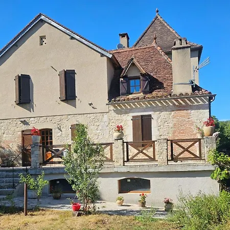 Panorama Sur Saint-cirq-lapopie Semesterbostad *